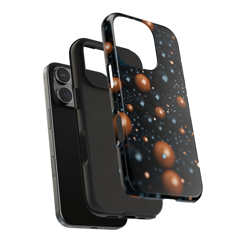 Fundas Premium MINUX para iPhone y Samsung Galaxy - Copper Pearl Constellation