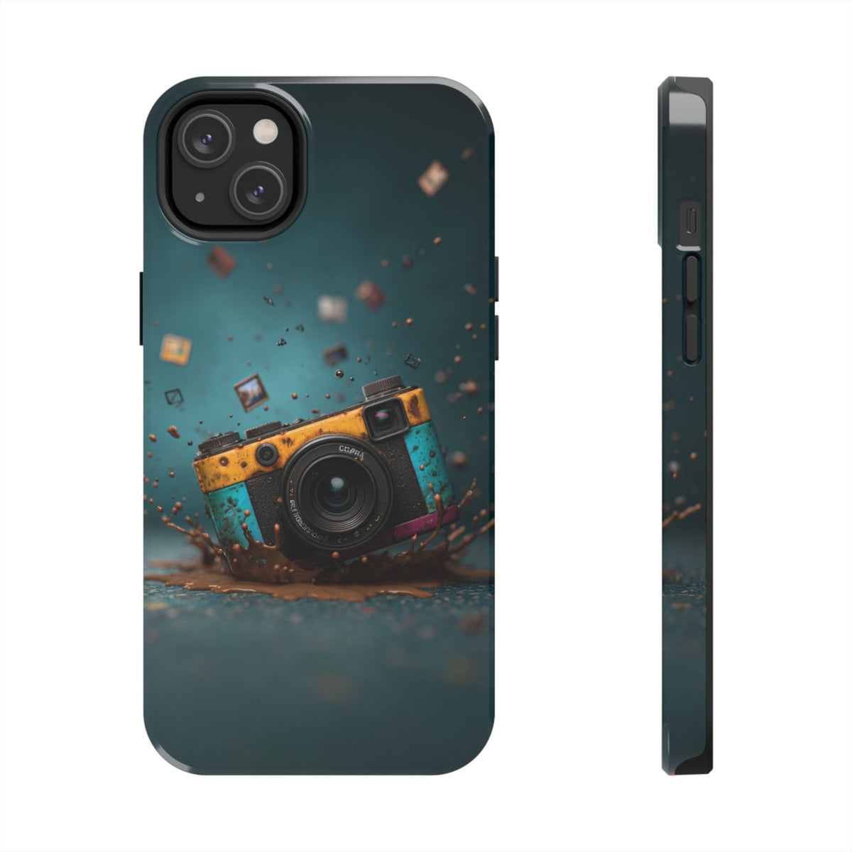 Funda Premium MINUX para iPhone y Samsung Galaxy - Color camera