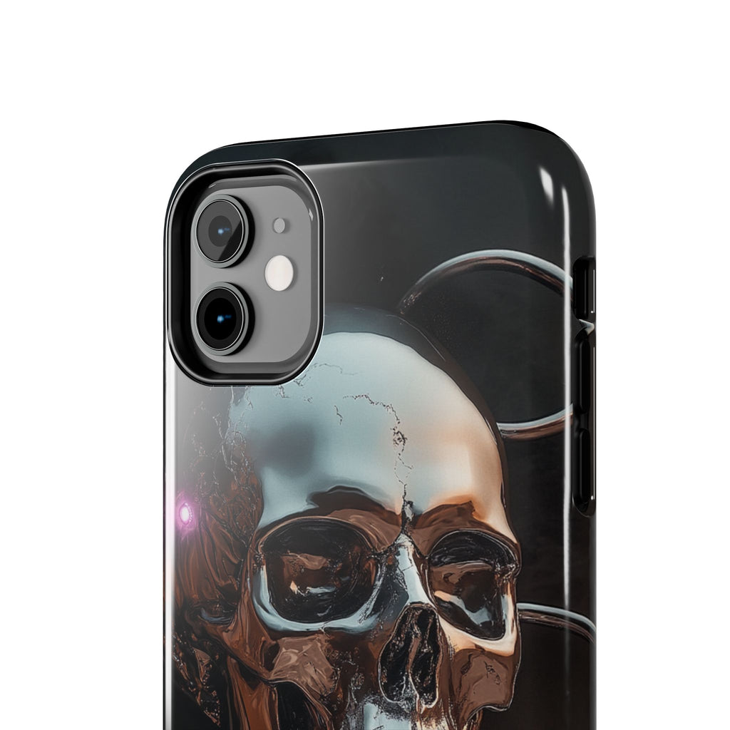 Funda Premium MINUX para iPhone y Samsung Galaxy - Iron Skull 002