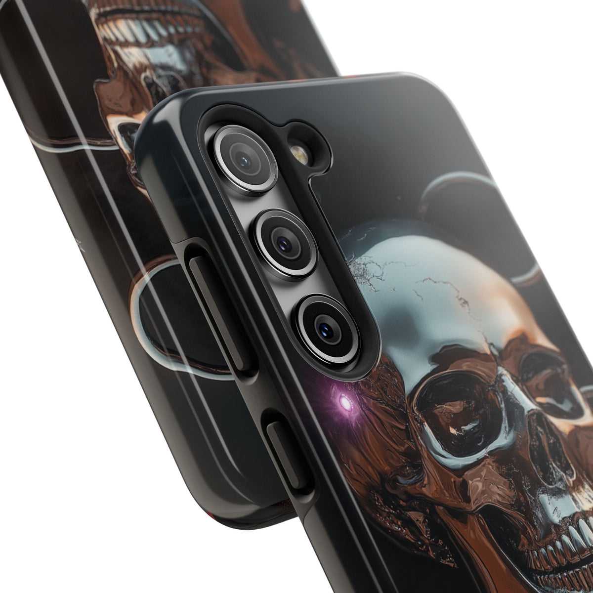 Funda Premium MINUX para iPhone y Samsung Galaxy - Iron Skull 002
