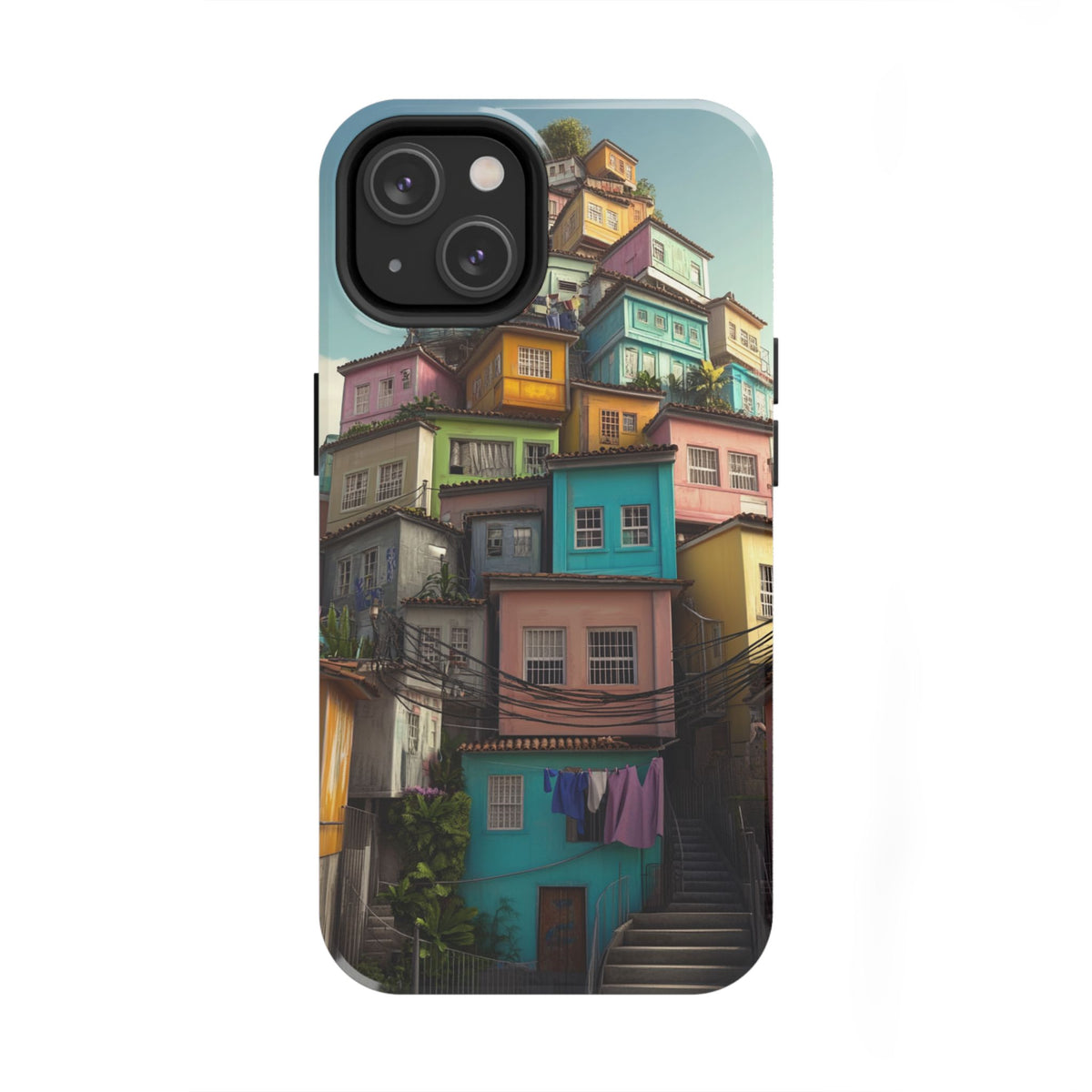 Funda Premium MINUX para iPhone y Samsung Galaxy - Favela 001