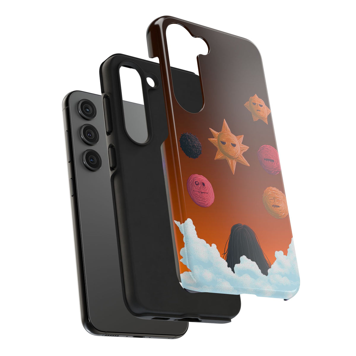 Fundas Premium MINUX para iPhone y Samsung Galaxy - Celestial Shapes