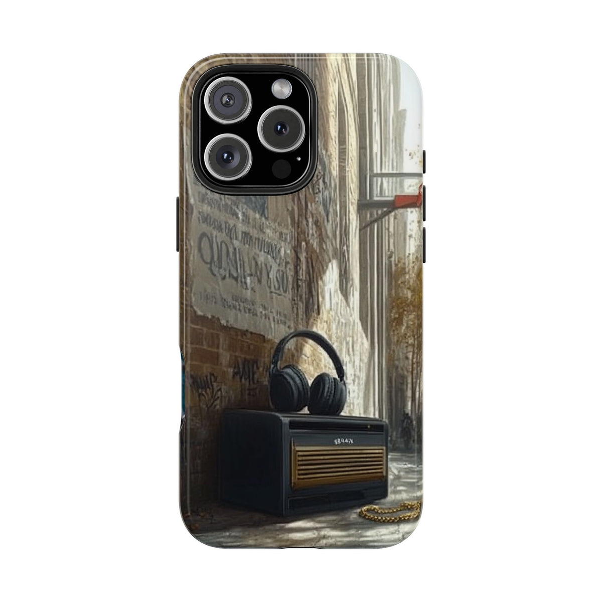 Funda Premium MINUX para iPhone y Samsung Galaxy - Street Radio 002