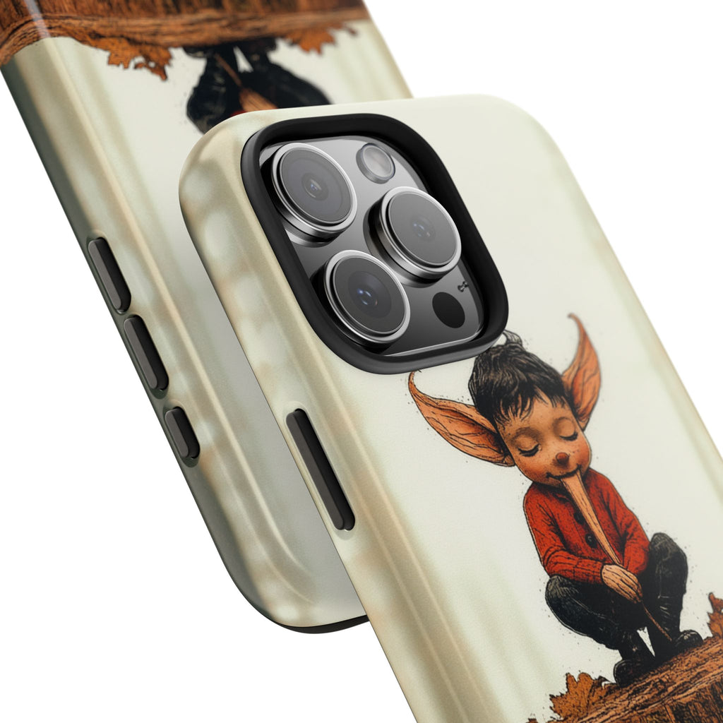 Fundas Premium MINUX para iPhone y Samsung Galaxy - Tiny Forest Guardian