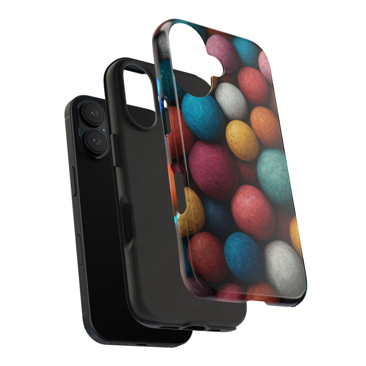 Funda Premium MINUX para iPhone y Samsung Galaxy - Colored Balls 001