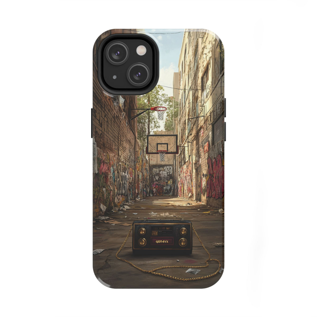 Funda Premium MINUX para iPhone y Samsung Galaxy - Street Radio 001