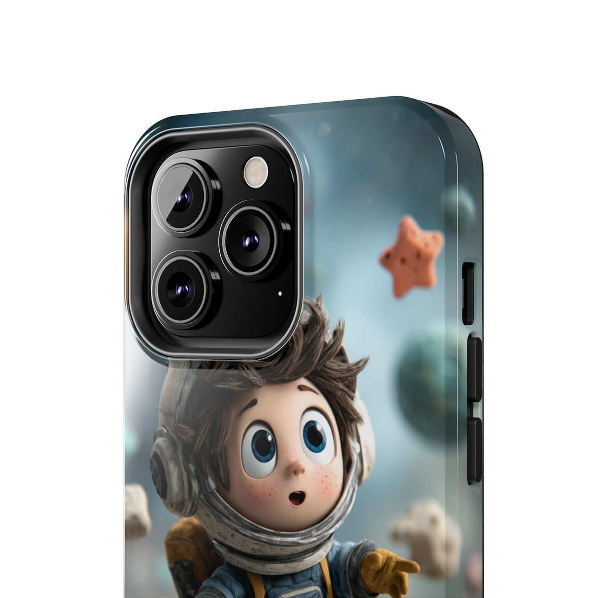 Funda Premium MINUX para iPhone y Samsung Galaxy - Astronaut child