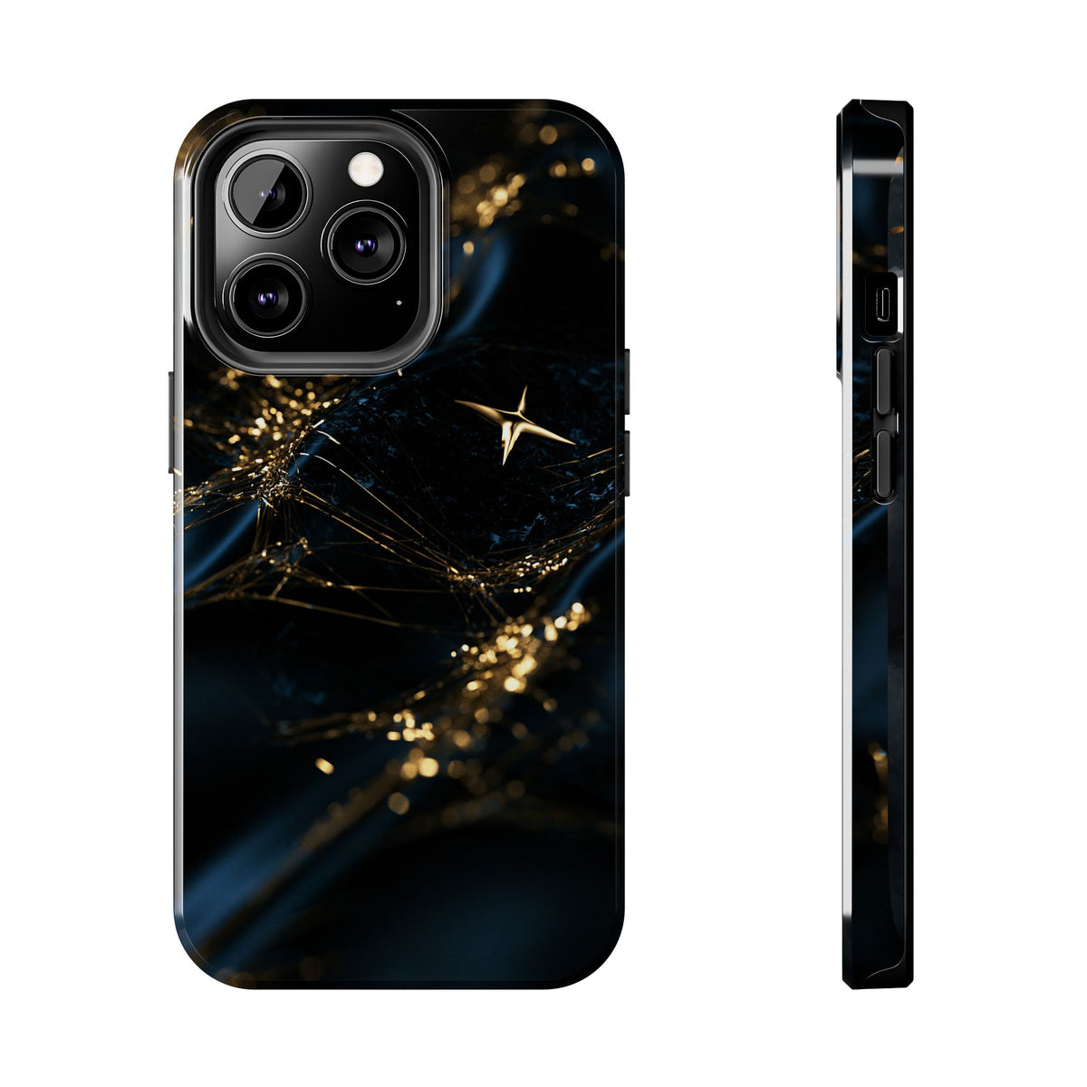 Funda Premium MINUX para iPhone y Samsung Galaxy - Gold Dust