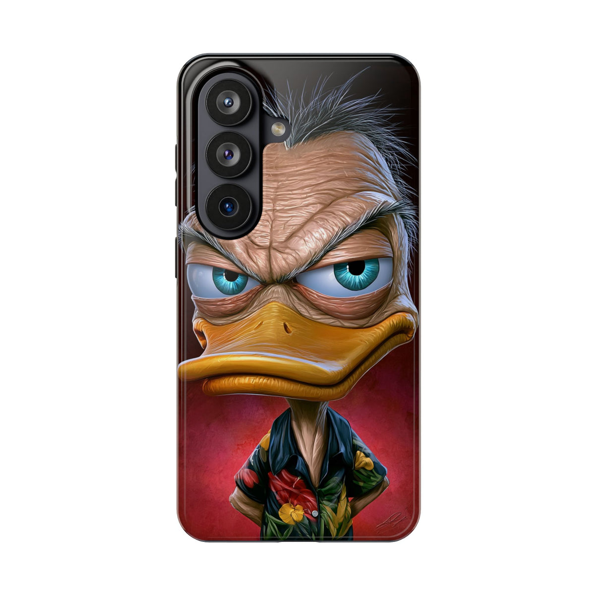 Funda Premium MINUX para iPhone y Samsung Galaxy - 3D Duck face