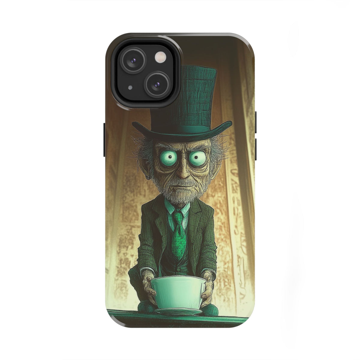 Funda Premium MINUX para iPhone y Samsung Galaxy - Mad Hatter 001
