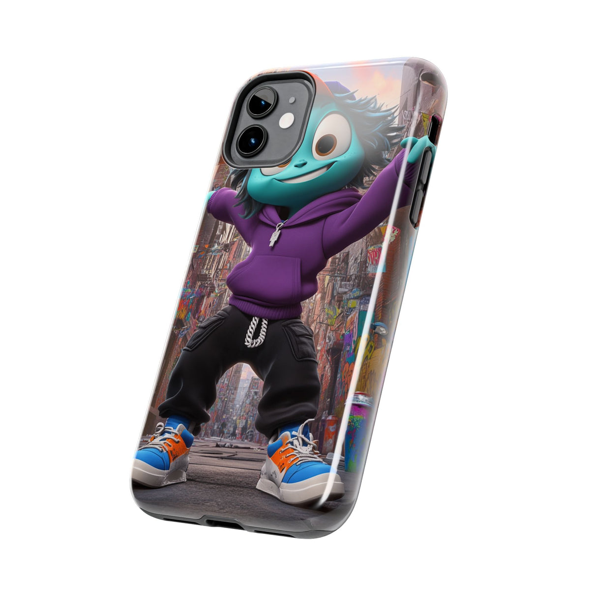 Funda Premium MINUX para iPhone y Samsung Galaxy - Alien Boy 002