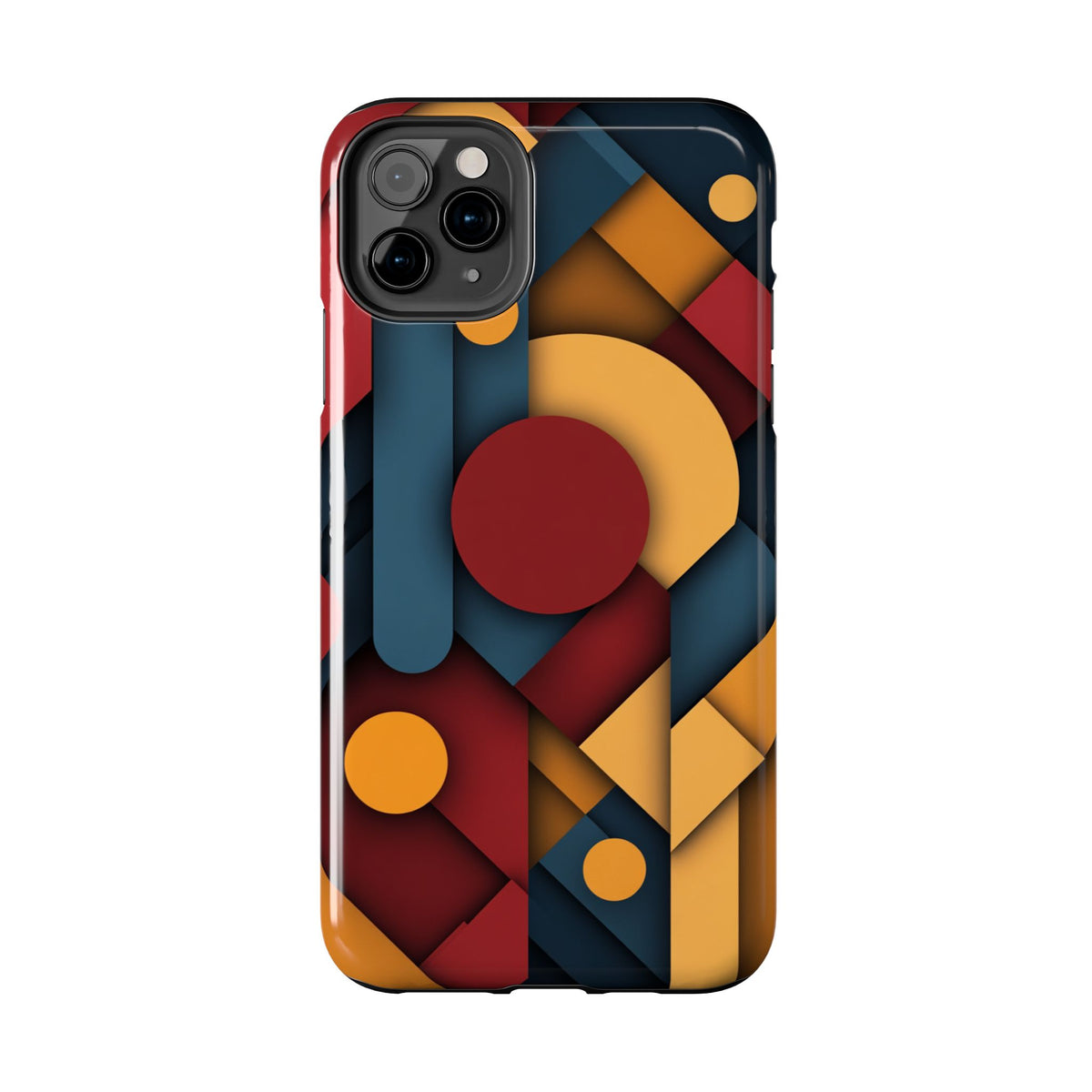 Fundas Premium MINUX para iPhone y Samsung Galaxy - Geometric Pulse
