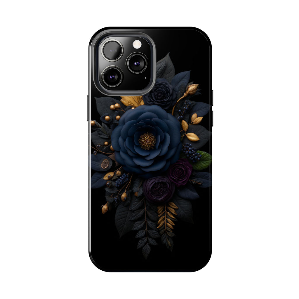 Funda Premium MINUX para iPhone y Samsung Galaxy - Blue Rose