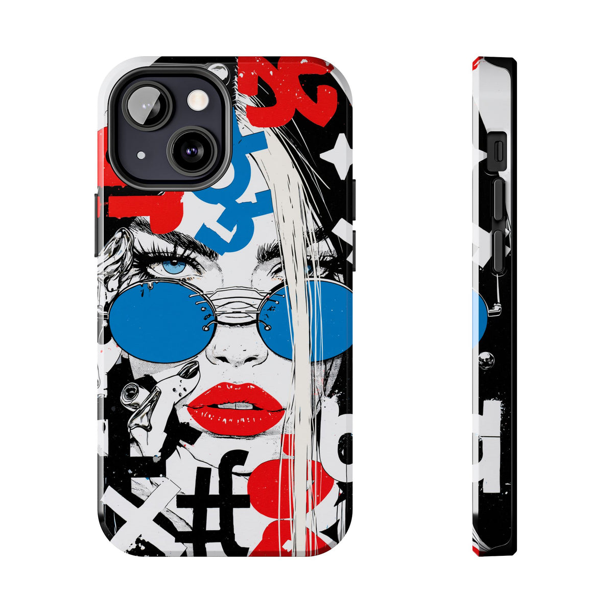 Fundas Premium MINUX para iPhone y Samsung Galaxy - Rebel Pop Portrait