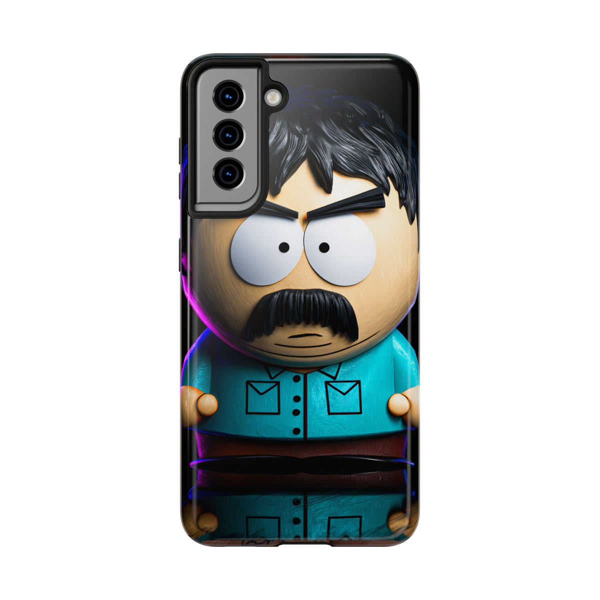 Funda Premium MINUX para iPhone y Samsung Galaxy - 3D Toy Figure 001