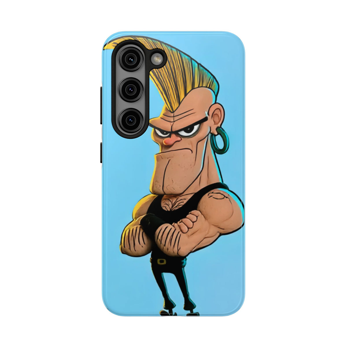 Funda Premium MINUX para iPhone y Samsung Galaxy - Golden Punk