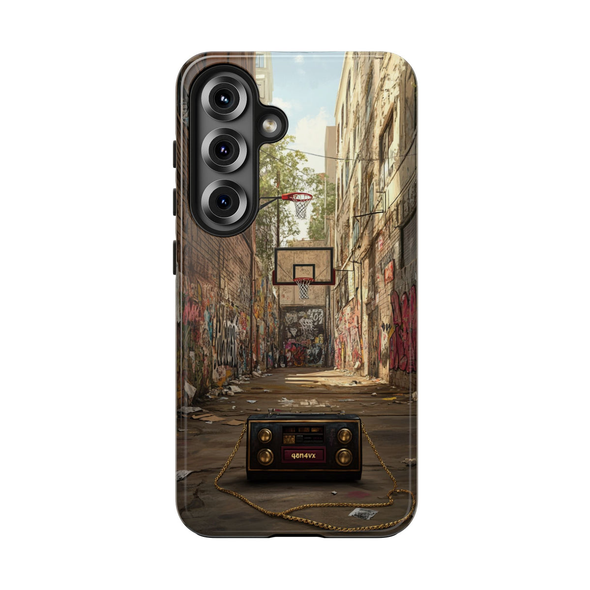 Funda Premium MINUX para iPhone y Samsung Galaxy - Street Radio 001