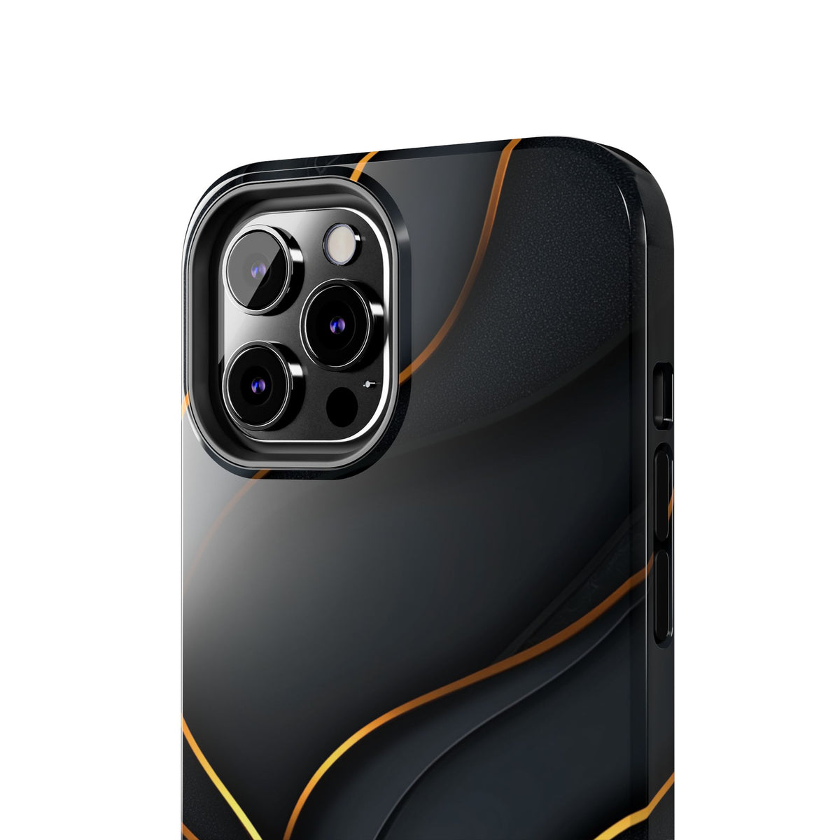 Fundas Premium MINUX para iPhone y Samsung Galaxy - Golden Silk Curves