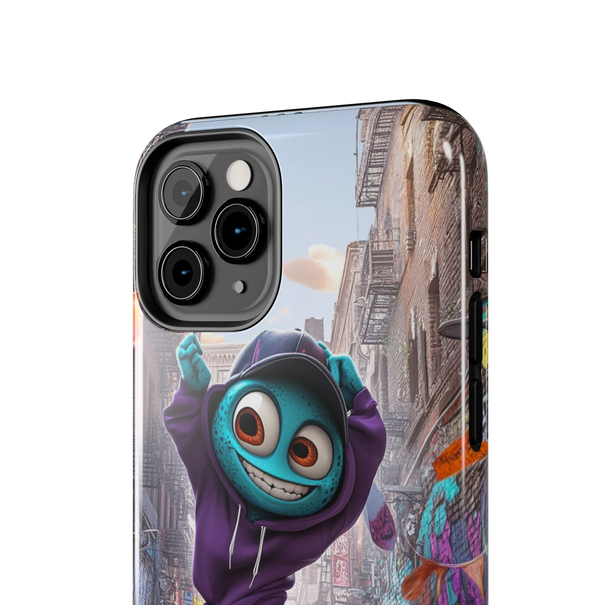 Funda Premium MINUX para iPhone y Samsung Galaxy - Alien Boy 001