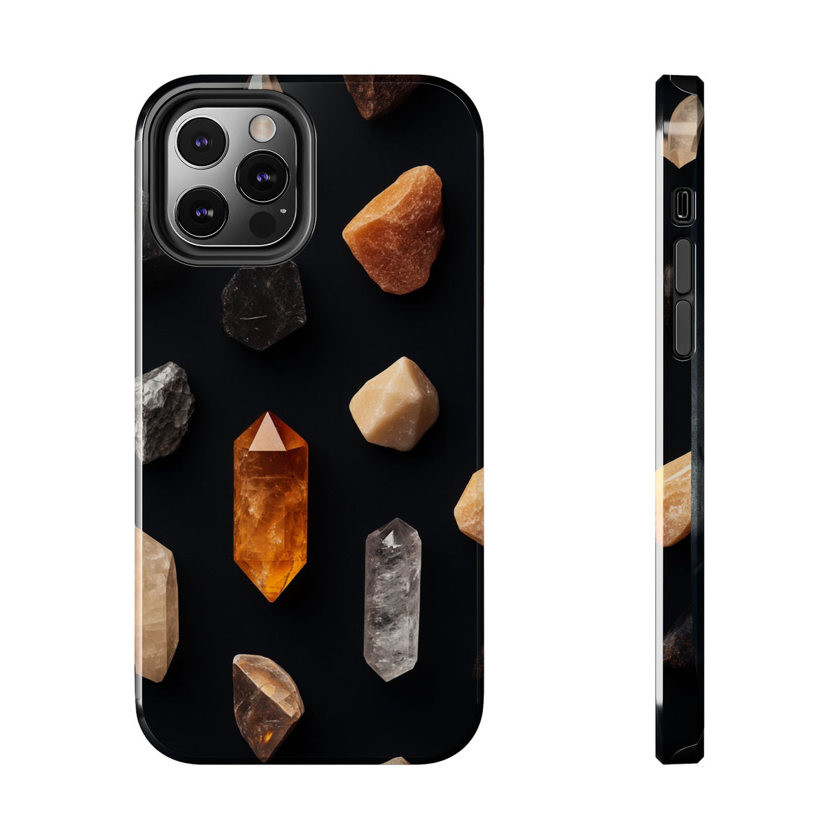 Fundas Premium MINUX para iPhone y Samsung Galaxy - Precious Stone Scatter