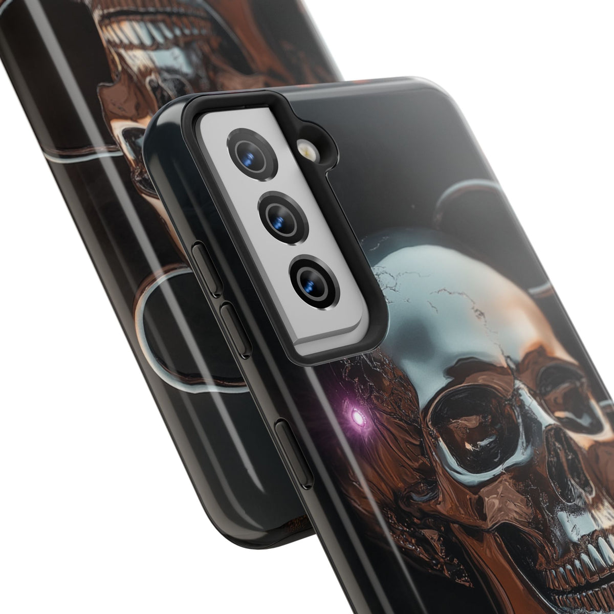 Funda Premium MINUX para iPhone y Samsung Galaxy - Iron Skull 002