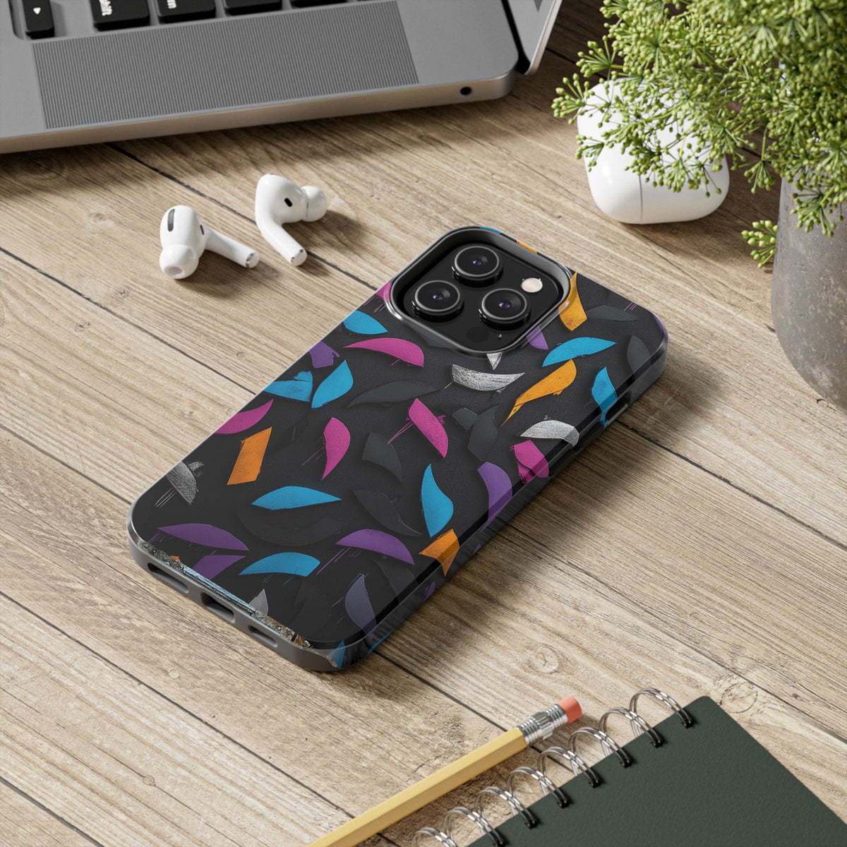 Funda Premium MINUX para iPhone y Samsung Galaxy - Abstract X1