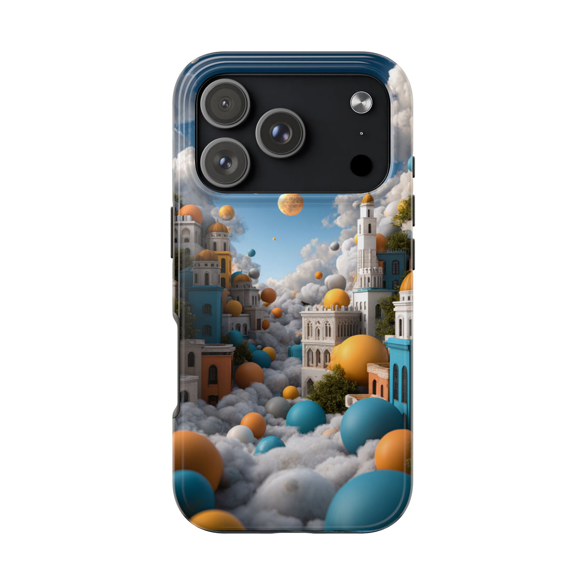 Funda Premium MINUX para iPhone y Samsung Galaxy - Sky