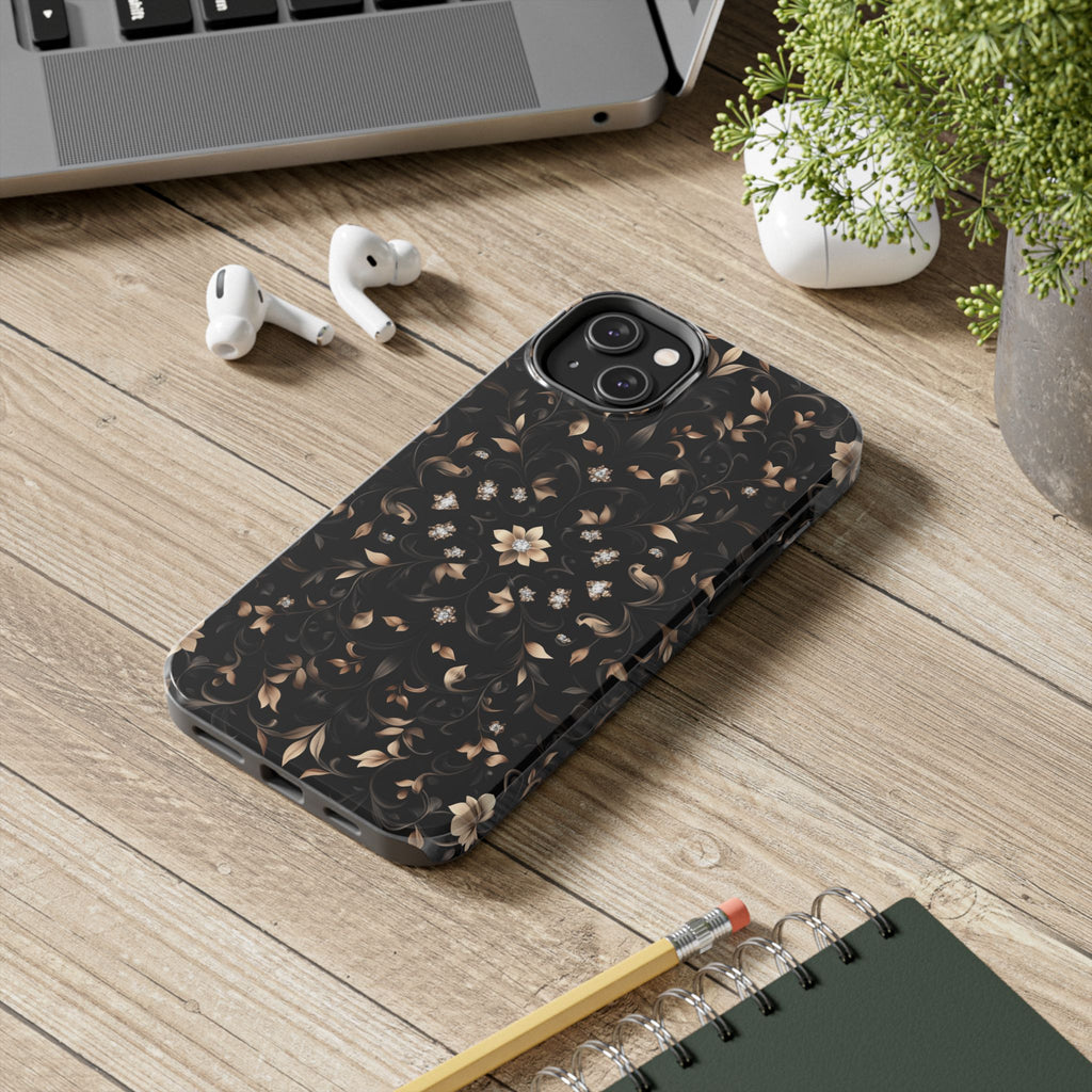 Funda premium  MINUX - Golden Botanical Lace