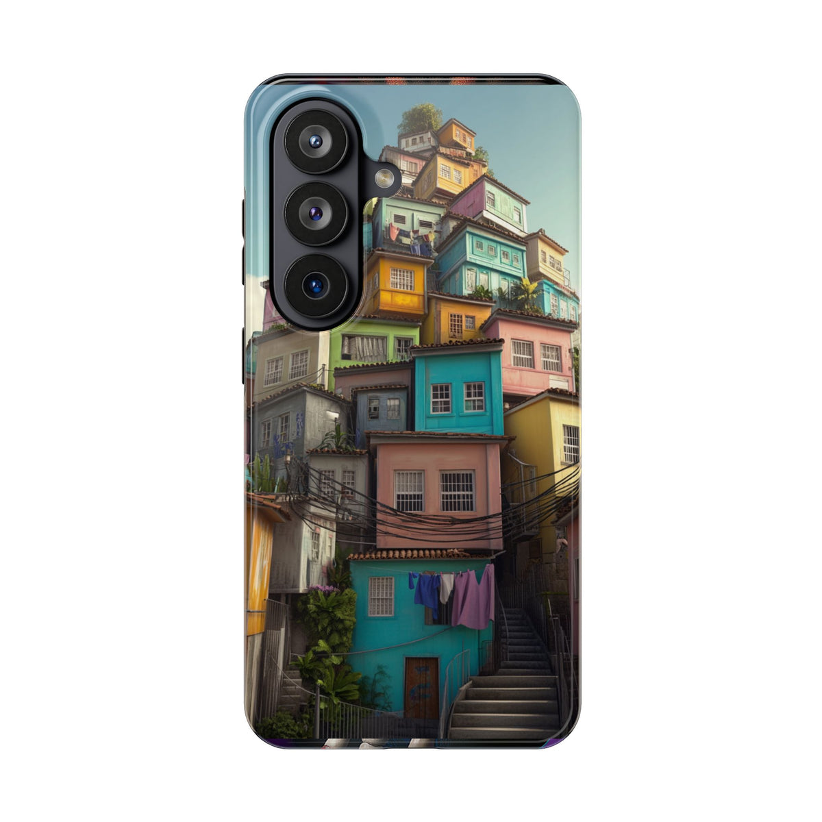 Funda Premium MINUX para iPhone y Samsung Galaxy - Favela 001