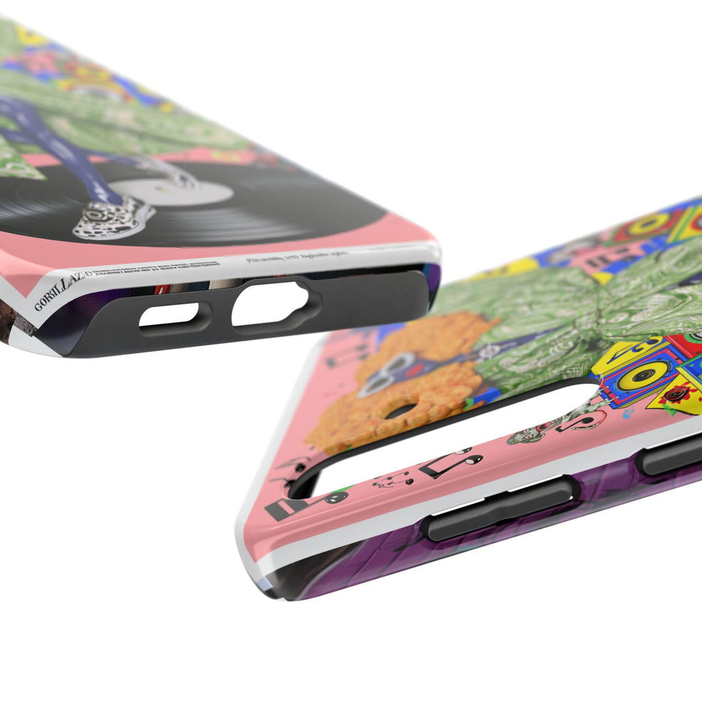 Fundas Premium MINUX para iPhone y Samsung Galaxy - Neon Tech Creature