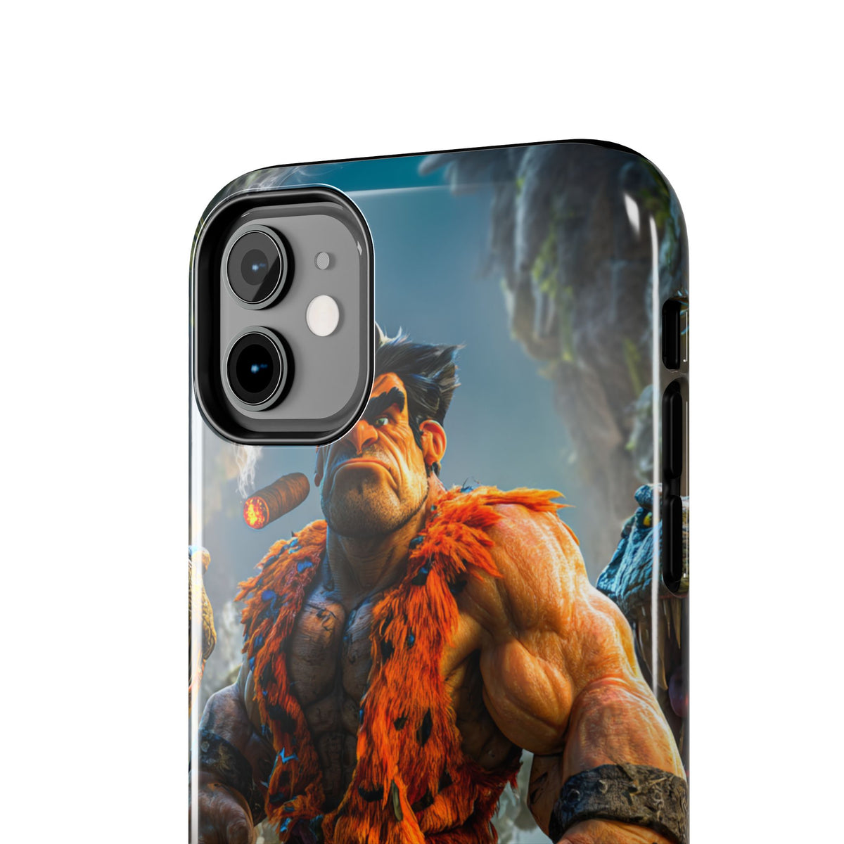 Funda Premium MINUX para iPhone y Samsung Galaxy - Caveman 002
