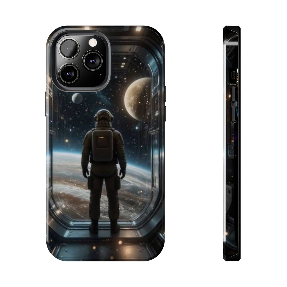 Funda Premium MINUX para iPhone y Samsung Galaxy - Astronaut