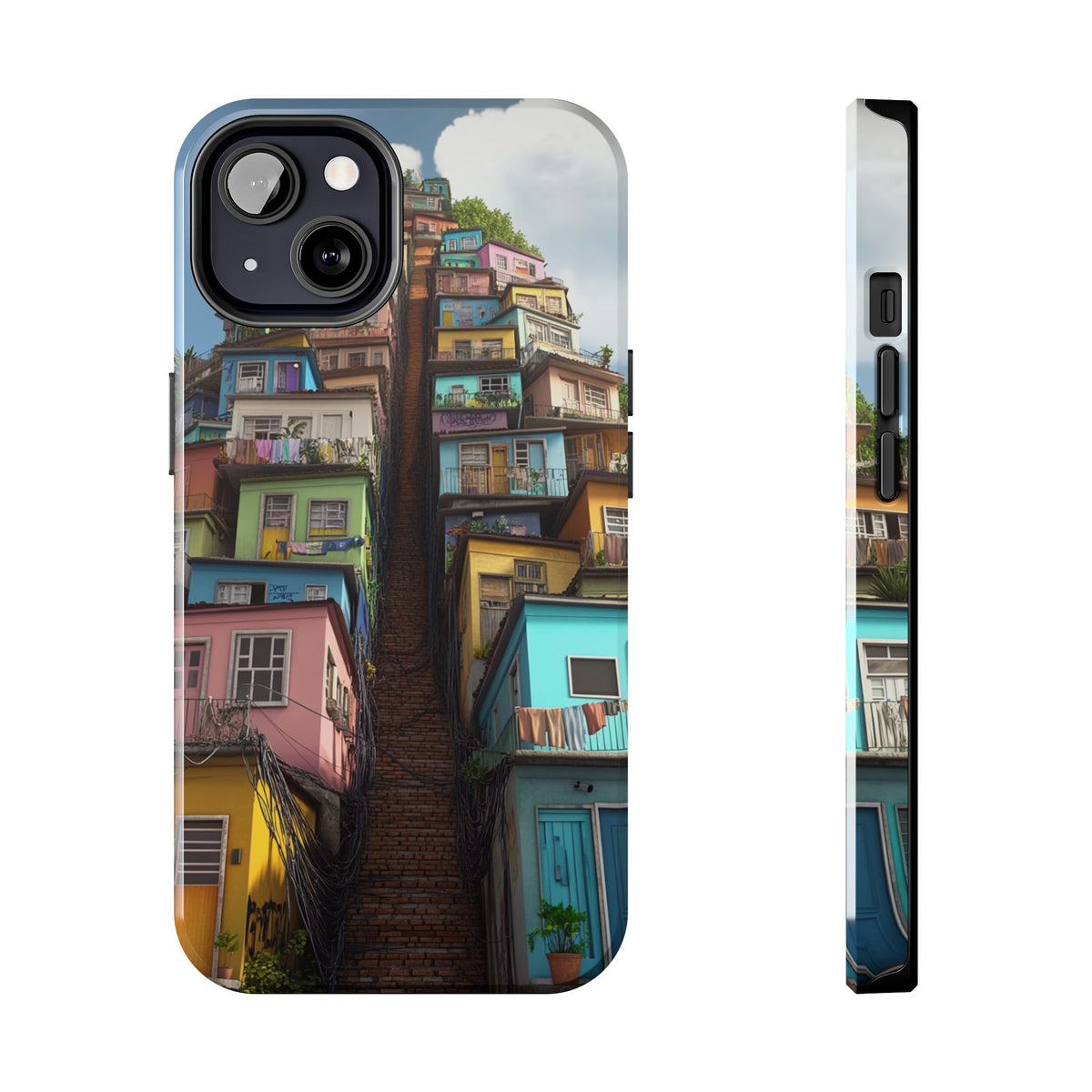 Funda Premium MINUX para iPhone y Samsung Galaxy - Favela 002