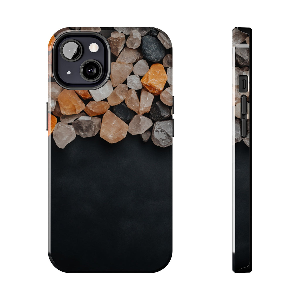 Fundas Premium MINUX para iPhone y Samsung Galaxy - Amber Stone Mosaic