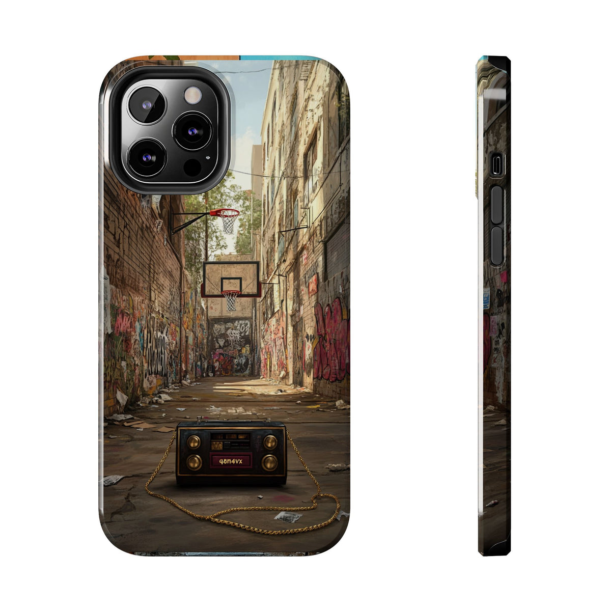 Funda Premium MINUX para iPhone y Samsung Galaxy - Street Radio 001
