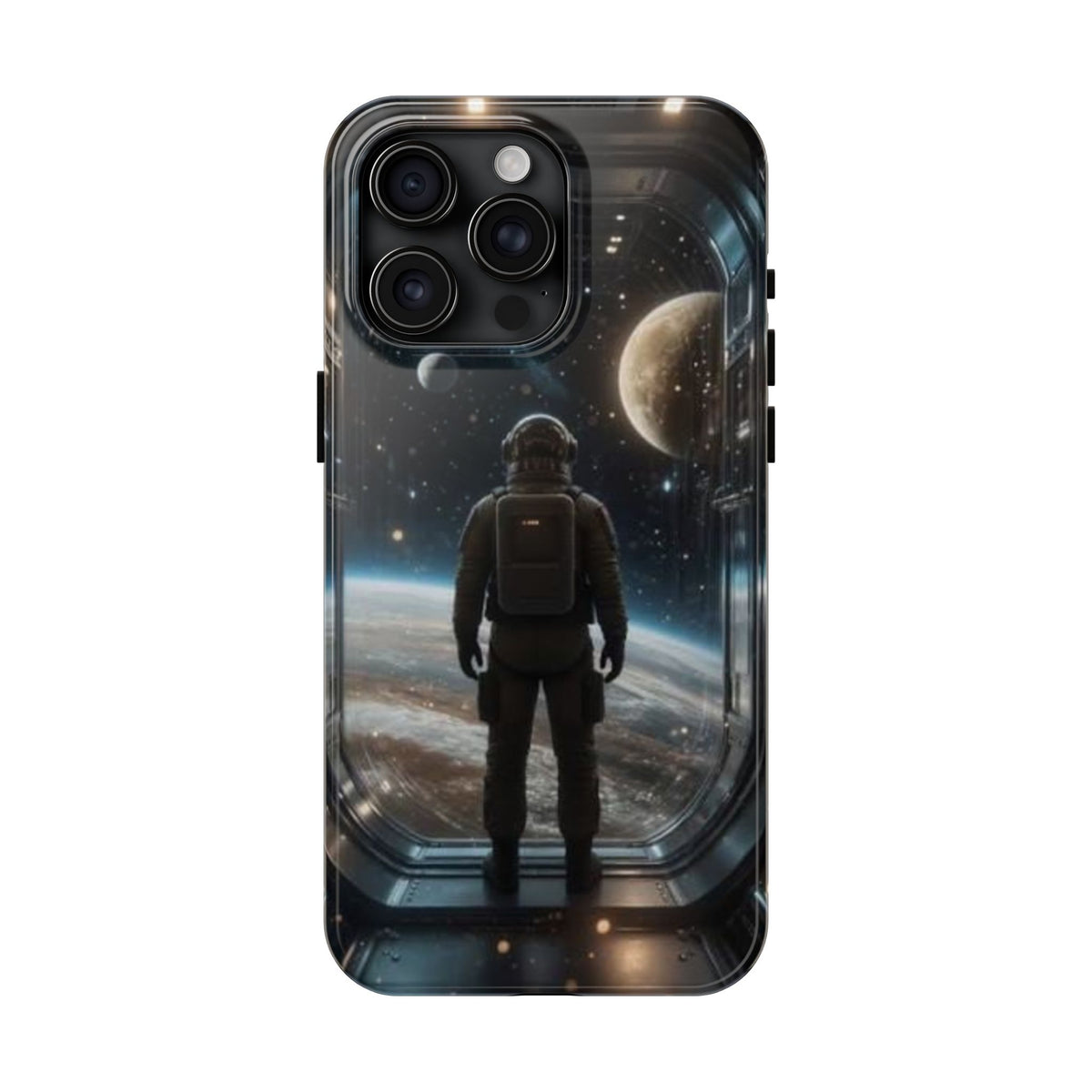 Funda Premium MINUX para iPhone y Samsung Galaxy - Astronaut