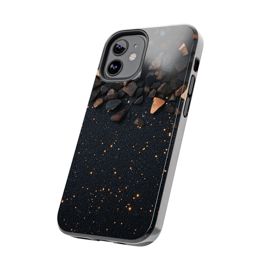Fundas Premium MINUX para iPhone y Samsung Galaxy - Obsidian Stone Mosaic