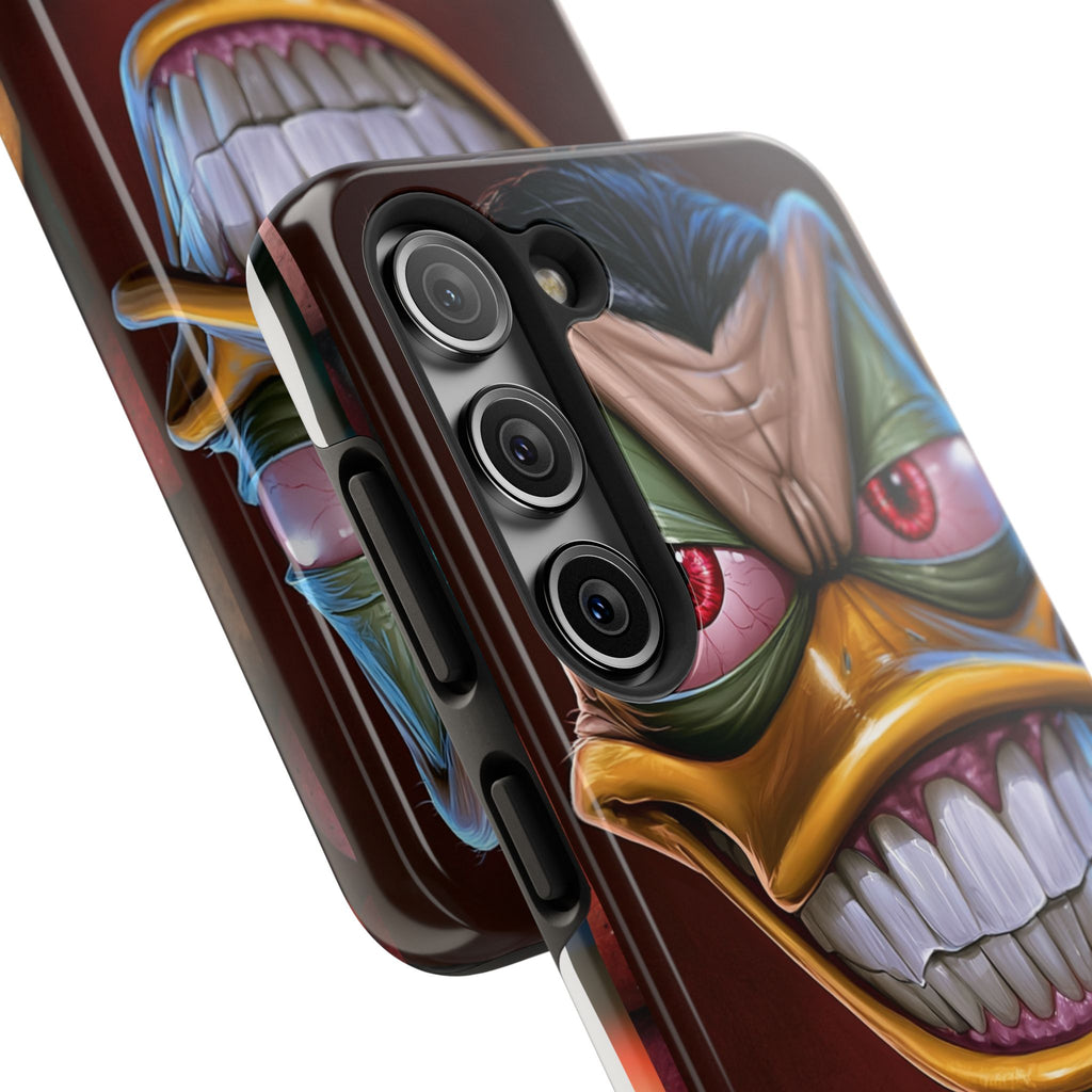 Funda Premium MINUX para iPhone y Samsung Galaxy - 3D Evil Duck 001