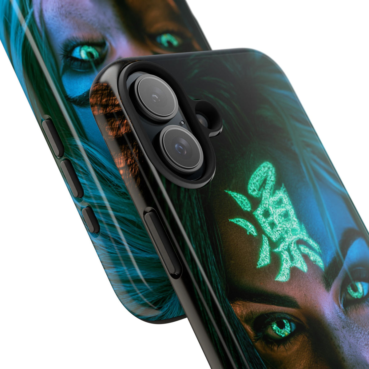 MINUX Premium Case - Neon girl 002
