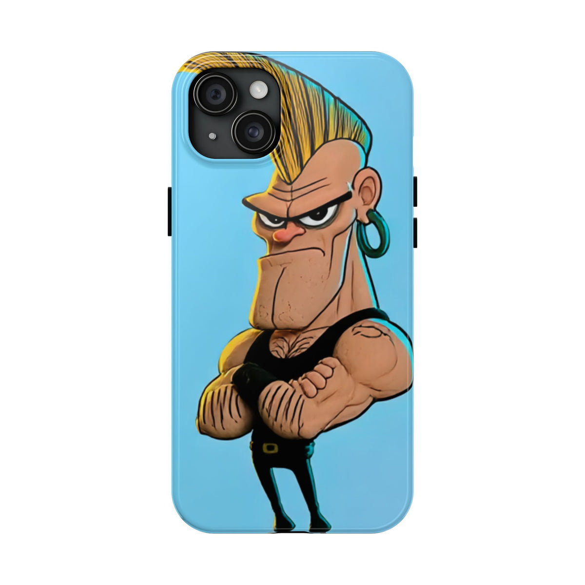 Funda Premium MINUX para iPhone y Samsung Galaxy - Golden Punk