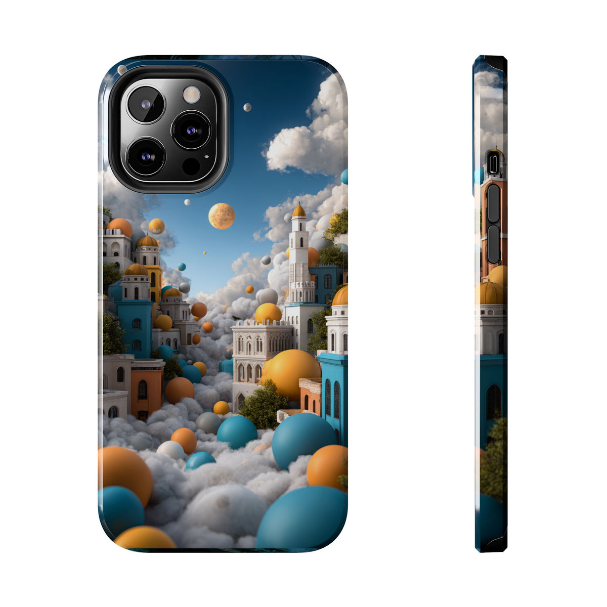 Funda Premium MINUX para iPhone y Samsung Galaxy - Sky