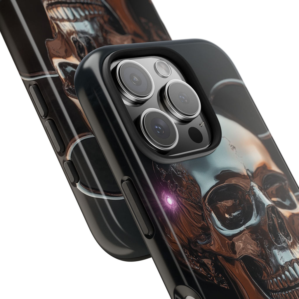 Funda Premium MINUX para iPhone y Samsung Galaxy - Iron Skull 002
