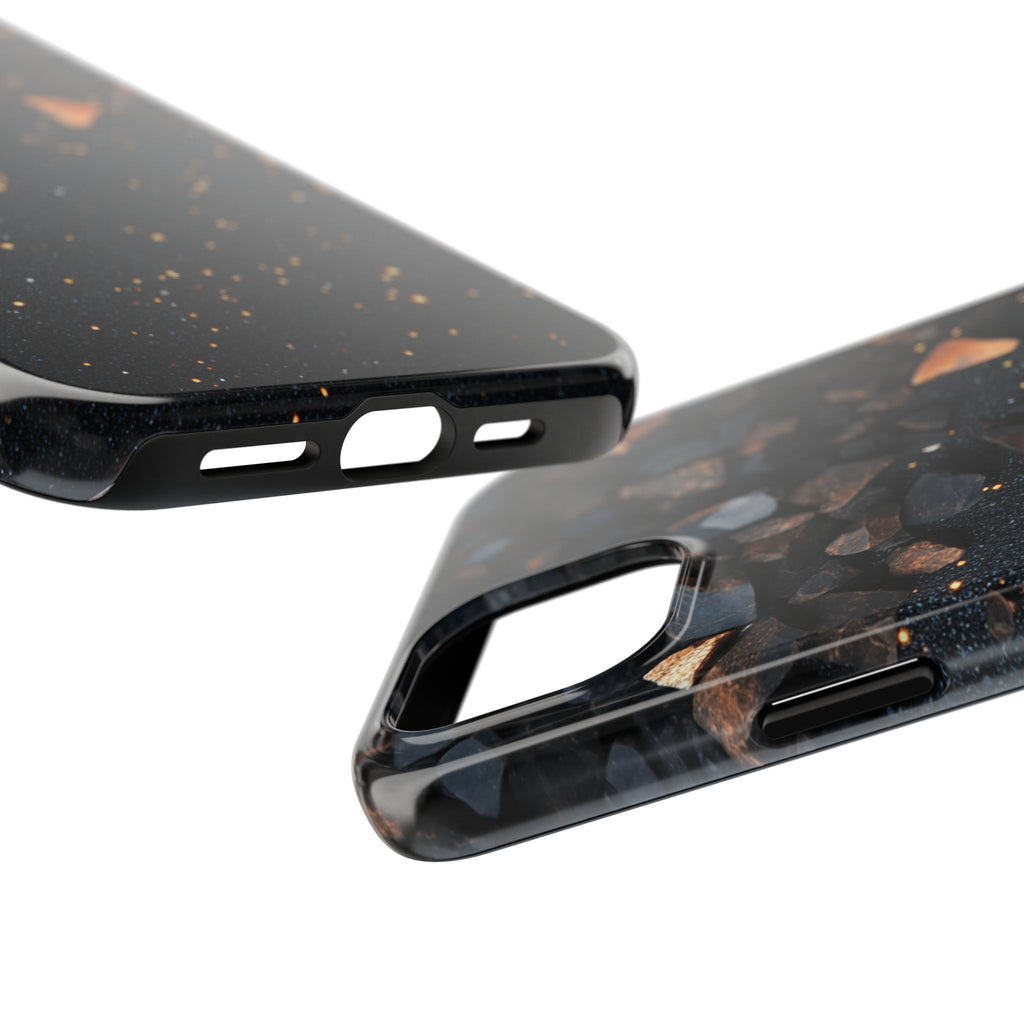 Fundas Premium MINUX para iPhone y Samsung Galaxy - Obsidian Stone Mosaic