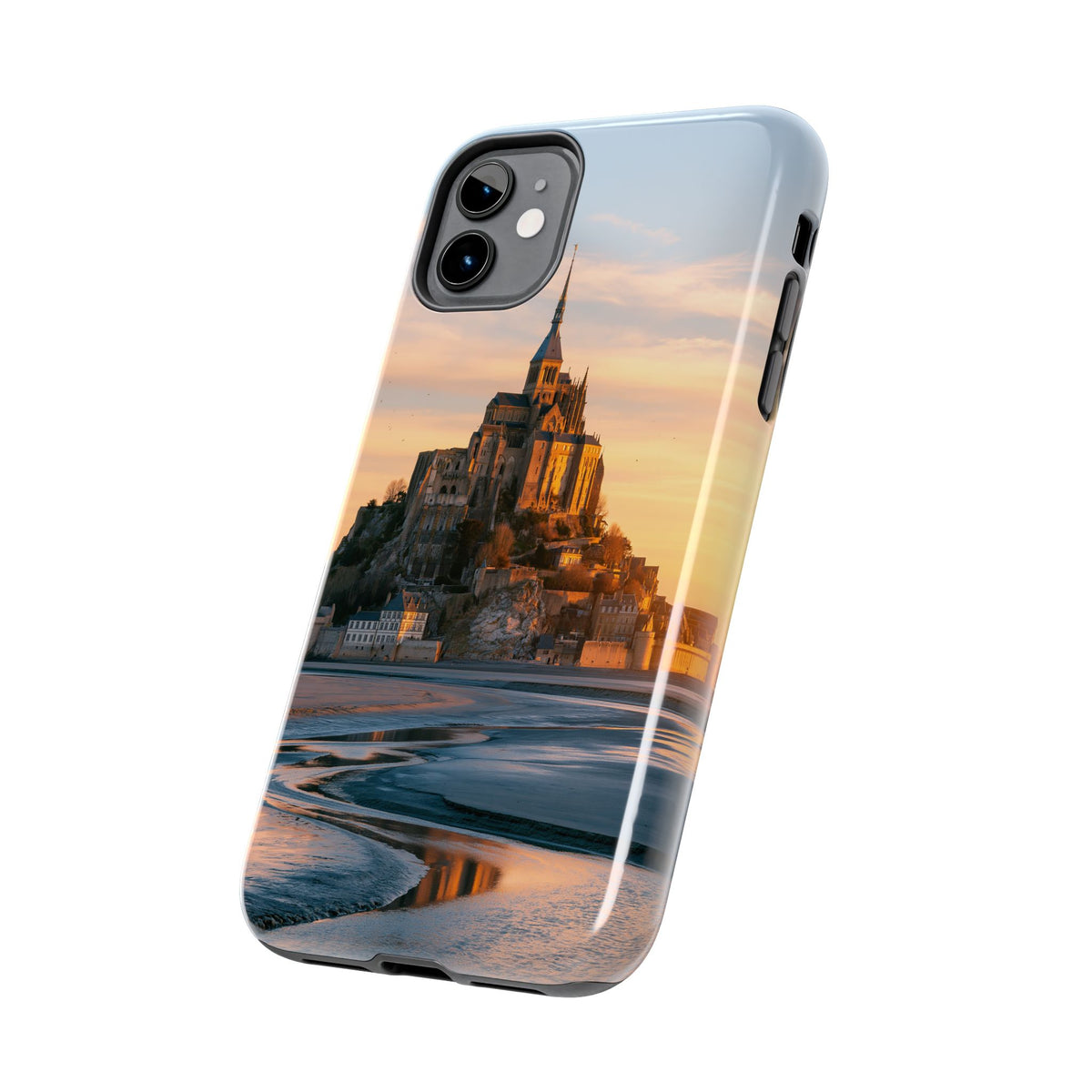 Funda Premium MINUX para iPhone y Samsung Galaxy - Mont Saint-Michel