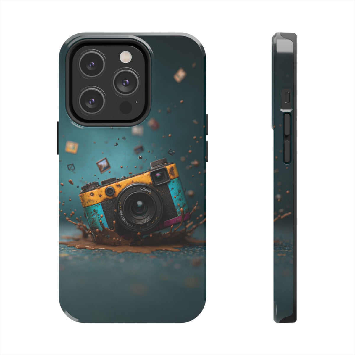 Funda Premium MINUX para iPhone y Samsung Galaxy - Color camera