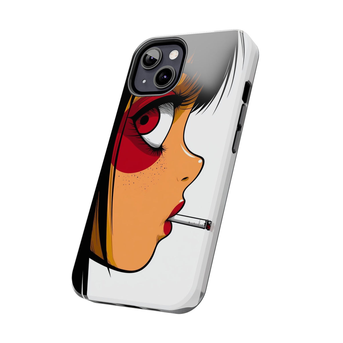 Fundas Premium MINUX para iPhone y Samsung Galaxy - Smoking Side Profile