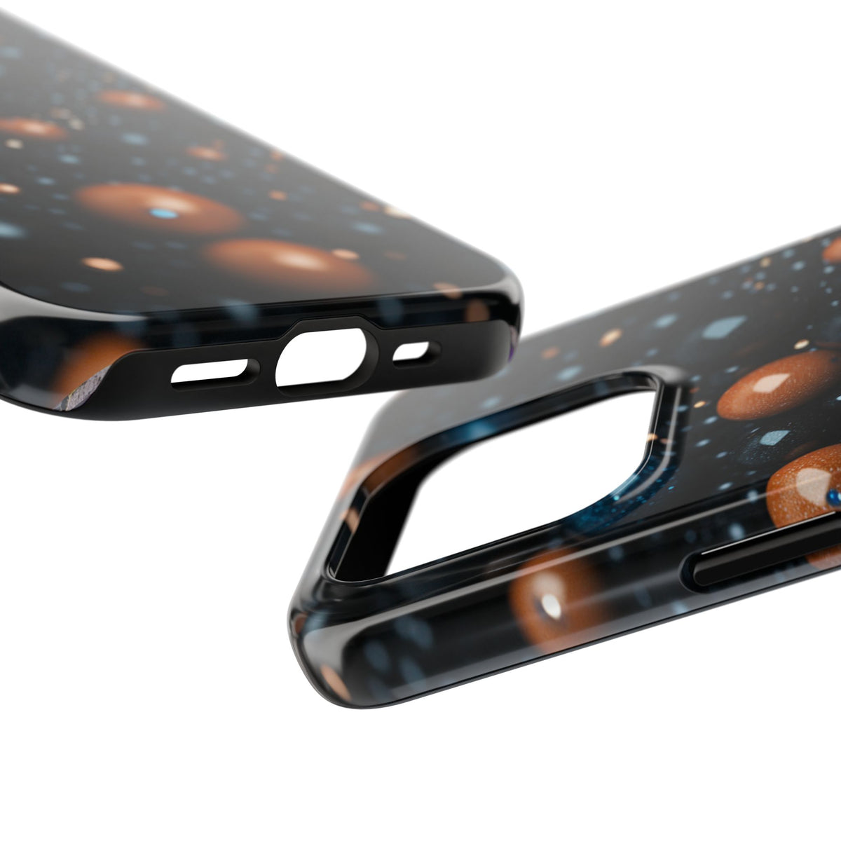 Fundas Premium MINUX para iPhone y Samsung Galaxy - Copper Pearl Constellation