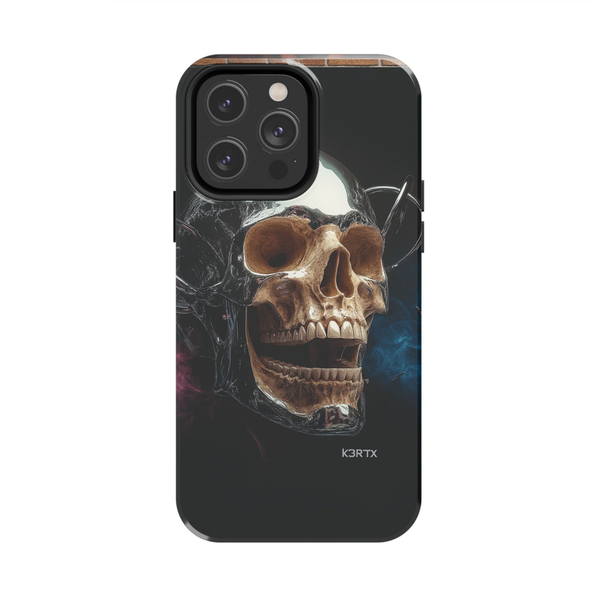 Funda Premium MINUX para iPhone y Samsung Galaxy - Iron Skull 003