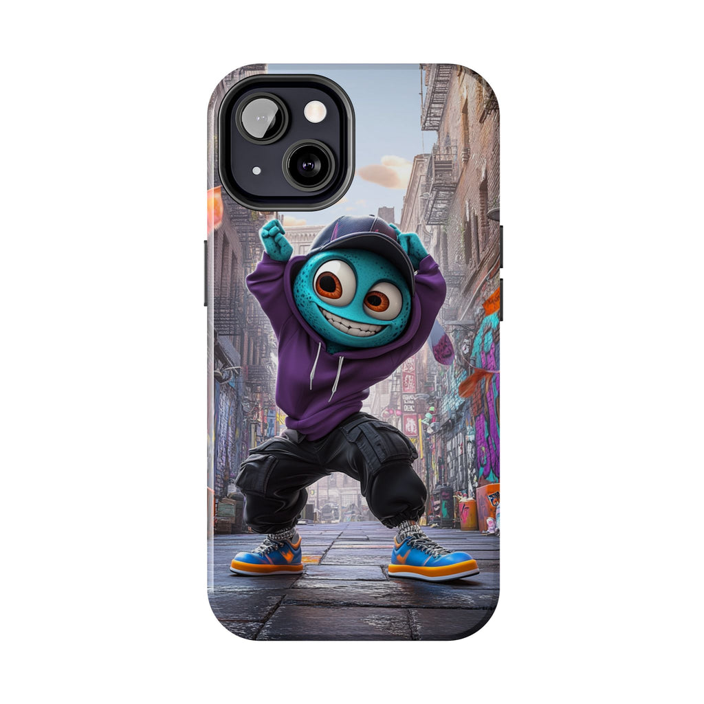 Funda Premium MINUX para iPhone y Samsung Galaxy - Alien Boy 001