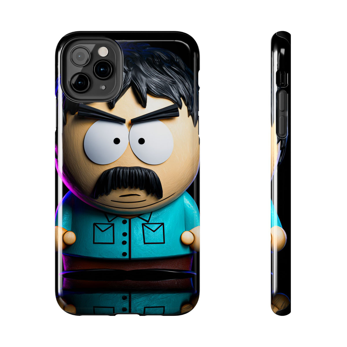 Funda Premium MINUX para iPhone y Samsung Galaxy - 3D Toy Figure 001